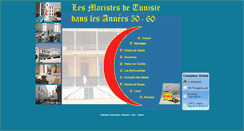 Desktop Screenshot of maristes-tunisie.fr