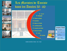 Tablet Screenshot of maristes-tunisie.fr